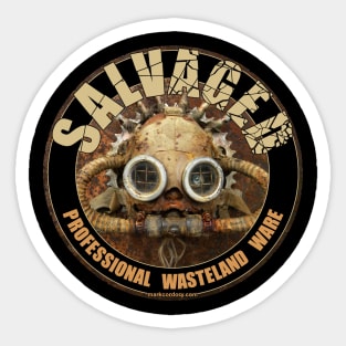 SALVAGED Ware - Gas Mask Sticker